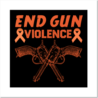 End Gun Violence Anti-Gun Gun Violence Awareness Posters and Art